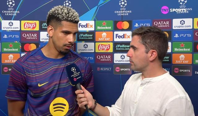 开云体育下载公司-阿劳霍：库巴西的犯规对中卫来说确实难处理，次回合我们会想他